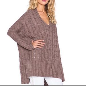 Free People Oversized Knit Sweater